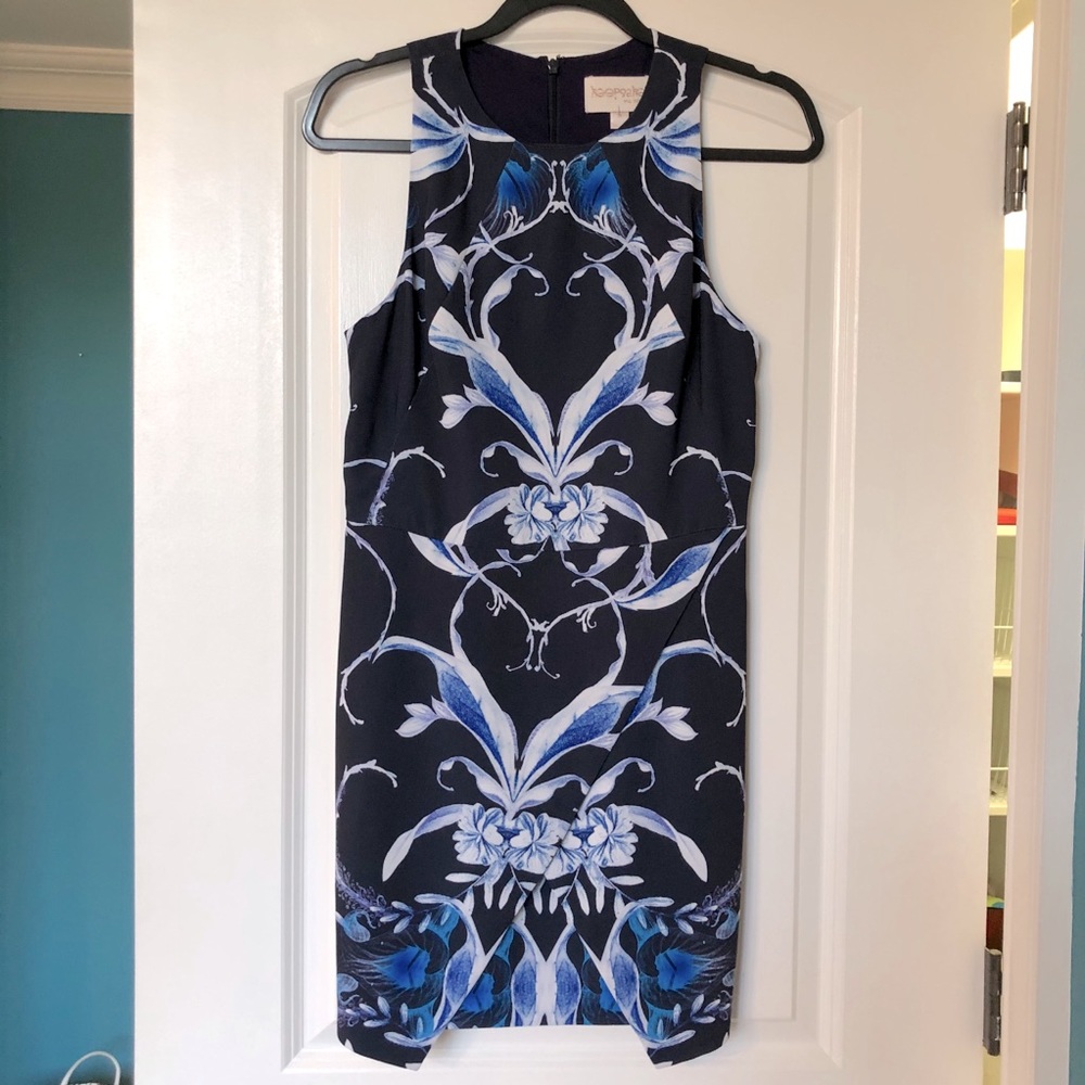 Keepsake The Label Navy Floral Mini Dress